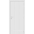 Simple Style White Primed Flush Panel Room Door Wood Door